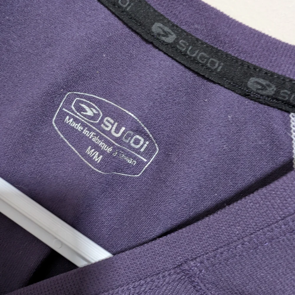 Womans Purple Sugoi Athletic Shirt - Medium - Picture 3 of 4